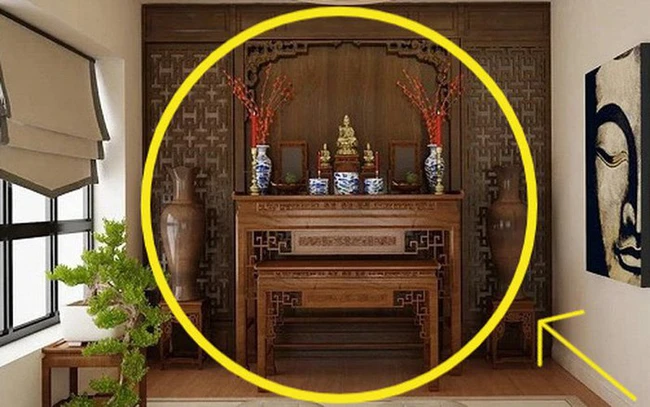 Những vị trí không nên đặt bàn thờ khiến gia đình lục đục, xui xẻo cả năm