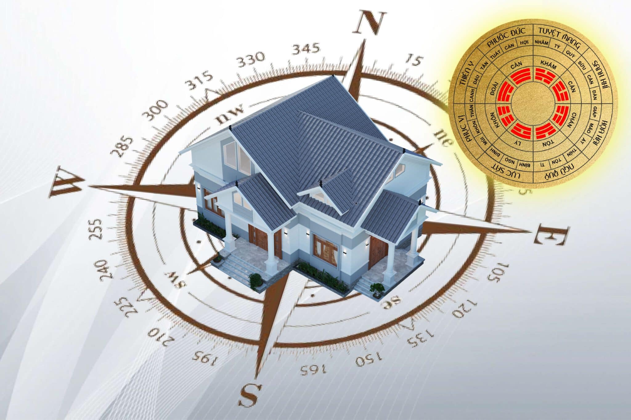  Xây nhà hướng nam có tốt không? Nhà hướng Nam hợp tuổi nào?